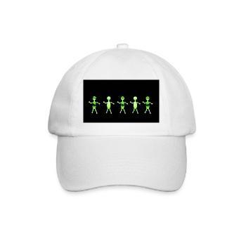 Figuren - Baseballkappe - Weiß/Weiß - Vorne