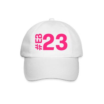 EB23-KARTON - Baseballkappe - Weiß/Weiß - Vorne