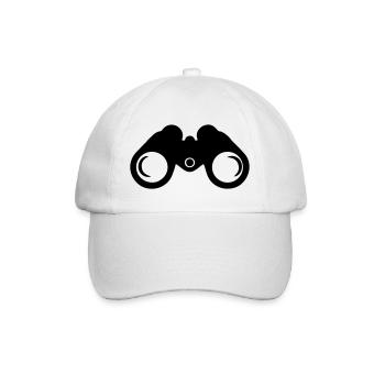 Fernglas - Baseballkappe - Weiß/Weiß - Vorne