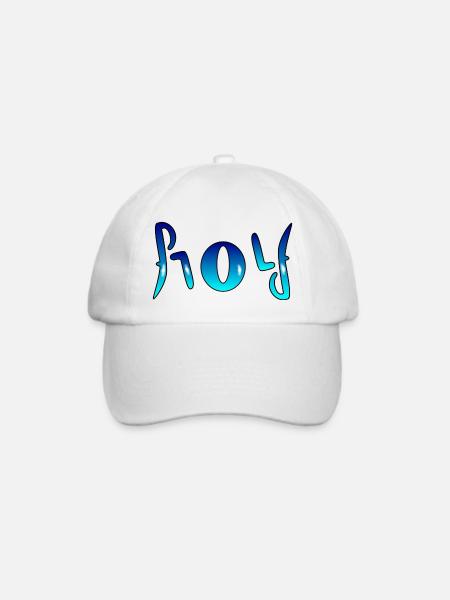Rolf - Baseballkappe - Weiß/Weiß