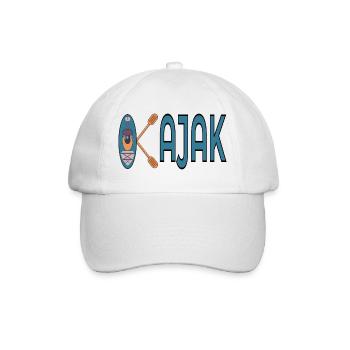 KAJAK WASSERSPORTLER - Baseballkappe - Weiß/Weiß - Vorne