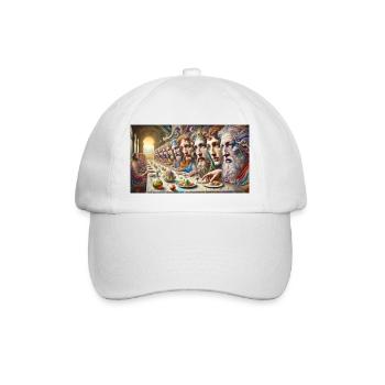 Die Tafel - Baseballkappe - Weiß/Weiß - Vorne