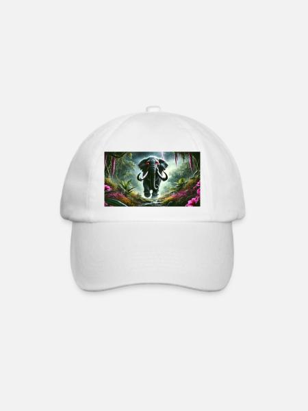 URSPRÜNGLICHER ELEFANT - Baseballkappe - Weiß/Weiß
