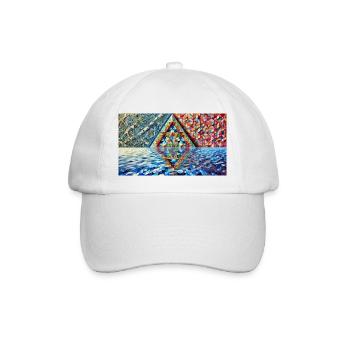 Unicorn-Capable-Triangel - Baseballkappe - Weiß/Weiß - Vorne