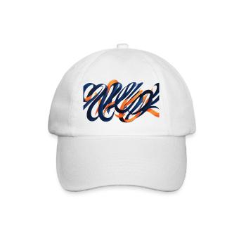 Art Design - Baseballkappe - Weiß/Weiß - Vorne