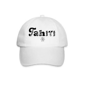 Tahiti - Baseballkappe - Weiß/Weiß - Vorne