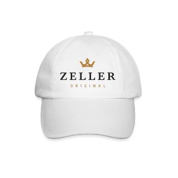 Zeller-Original-Familienlogo - Baseballkappe - Weiß/Weiß - Vorne