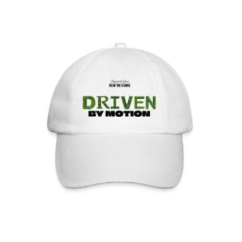 Driven by Motion - Baseballkappe - Weiß/Weiß - Vorne