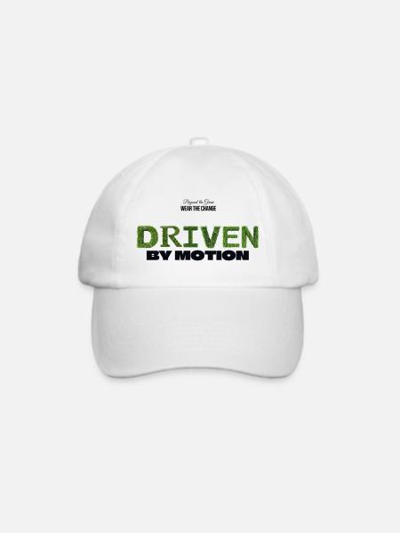 Driven by Motion - Baseballkappe - Weiß/Weiß