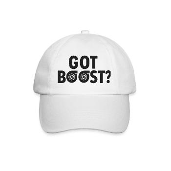 Got Boost Turbo - Baseballkappe - Weiß/Weiß - Vorne