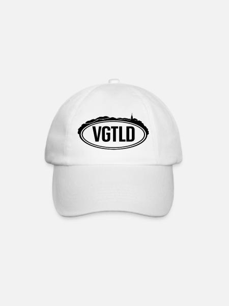 VGTLD - Vogtland - Baseballkappe - Weiß/Weiß