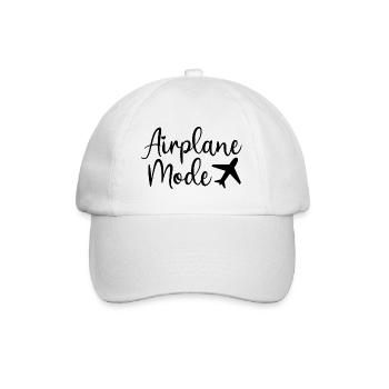 Flugmodus: Reiseflugstil - Baseballkappe - Weiß/Weiß - Vorne