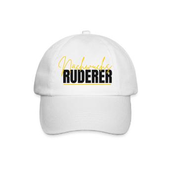 Nachwuchs Ruderer - Baseballkappe - Weiß/Weiß - Vorne