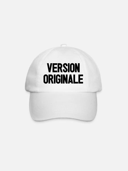 ORIGINALVERSION! - Baseballkappe - Weiß/Weiß