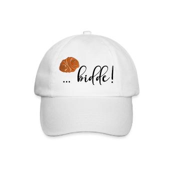 Franzbrötchen Bäckerei - Baseballkappe - Weiß/Weiß - Vorne