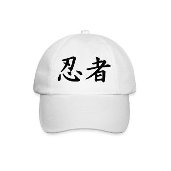 ninjas - Baseballkappe - Weiß/Weiß - Vorne