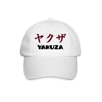 Yakuza (V) - Baseballkappe - Weiß/Weiß - Vorne