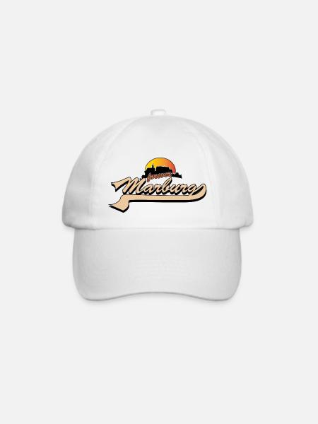 forever Marburg - Baseballkappe - Weiß/Weiß