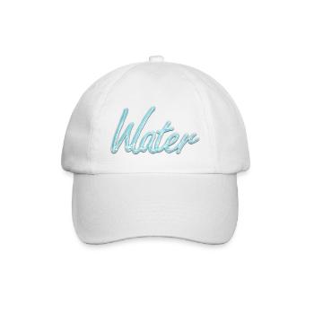 Wasser - Baseballkappe - Weiß/Weiß - Vorne