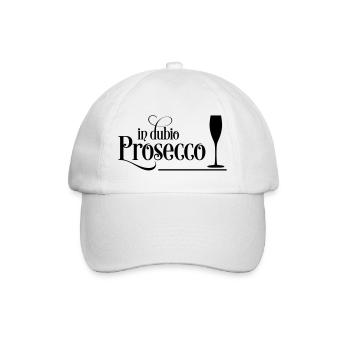 Prosecco - Baseballkappe - Weiß/Weiß - Vorne