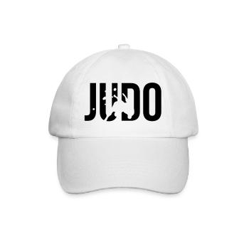 judo Judoka - Baseballkappe - Weiß/Weiß - Vorne