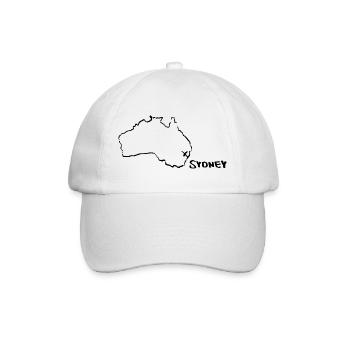 sydney - Baseballkappe - Weiß/Weiß - Vorne