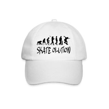 SKATE-LÖSUNG - Baseballkappe - Weiß/Weiß - Vorne