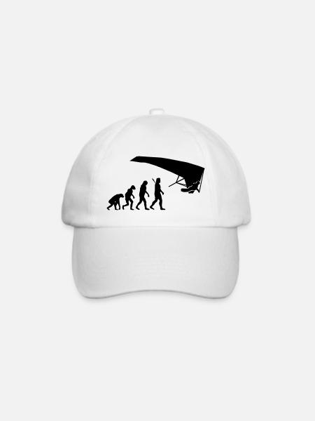 Drachenfliegen - Baseballkappe - Weiß/Weiß