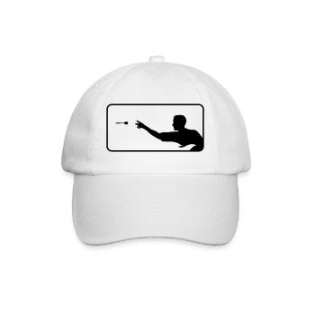 dart dartsport - Baseballkappe - Weiß/Weiß - Vorne