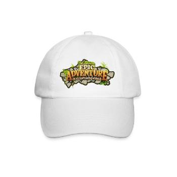 Ein episches Abenteuer - Baseballkappe - Weiß/Weiß - Vorne