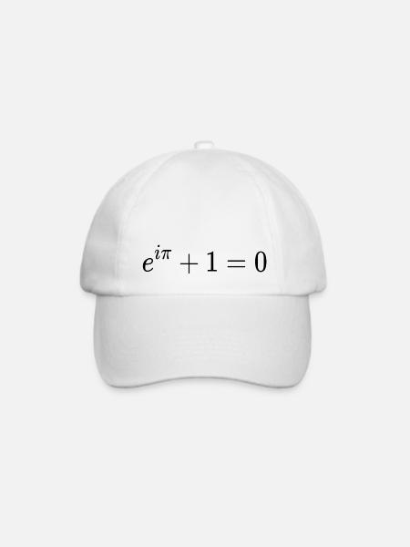 Identität von Euler - Baseballkappe - Weiß/Weiß