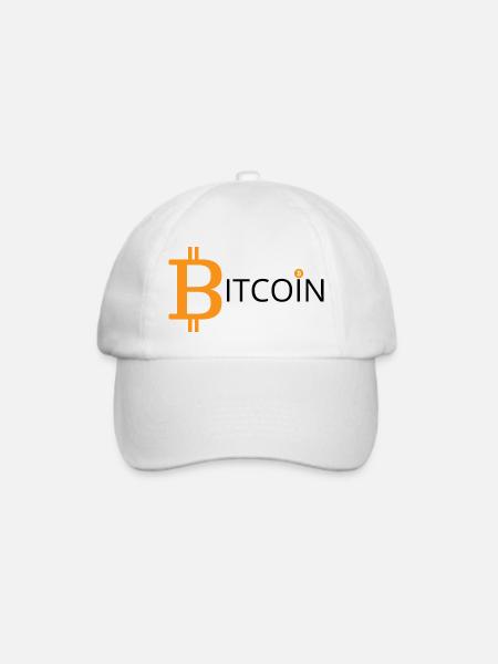 Bitcoin - Baseballkappe - Weiß/Weiß