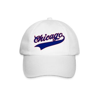 chicago - Baseballkappe - Weiß/Weiß - Vorne