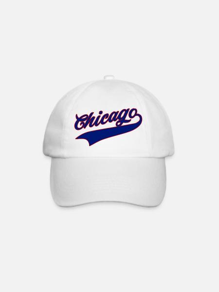 chicago - Baseballkappe - Weiß/Weiß