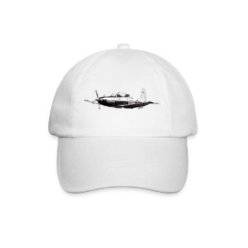 T-6A Texan II - Baseballkappe - Weiß/Weiß - Vorne