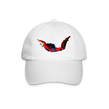 Skydiver - Baseballkappe - Weiß/Weiß - Vorne