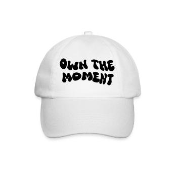 Own The Moment - Baseballkappe - Weiß/Weiß - Vorne
