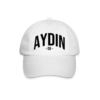 Aydin 09 Türkei Turkiye Geschenk Urlaub Türk TR - Baseballkappe - Weiß/Weiß - Vorne