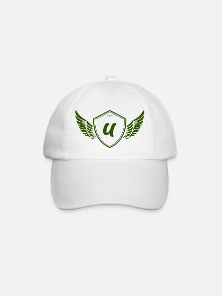 wappen u - Baseballkappe - Weiß/Weiß