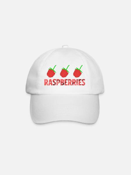 RASPBERRIES - Baseballkappe - Weiß/Weiß