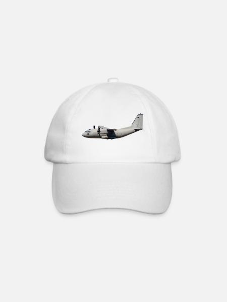 C-27J - Baseballkappe - Weiß/Weiß