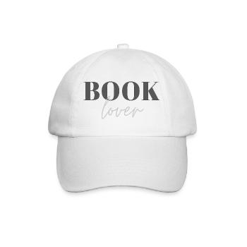Booklover - Baseballkappe - Weiß/Weiß - Vorne