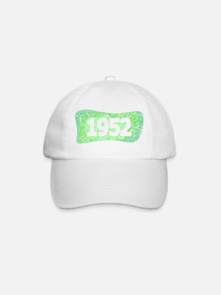 1952 1952 - Baseballkappe - Weiß/Weiß