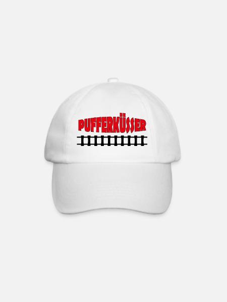 PUFFERKÜSSER - Baseballkappe - Weiß/Weiß