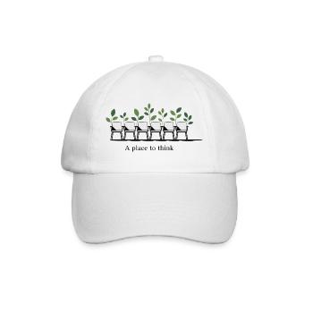 Üppige Thinkspace-Stühle - Baseballkappe - Weiß/Weiß - Vorne