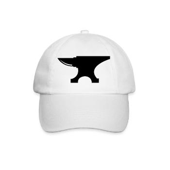 Amboss - Baseballkappe - Weiß/Weiß - Vorne