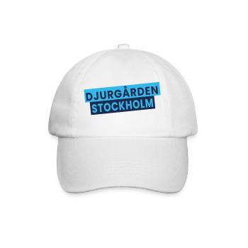Djurgården Stockholm Textblock - Baseballkappe - Weiß/Weiß - Vorne