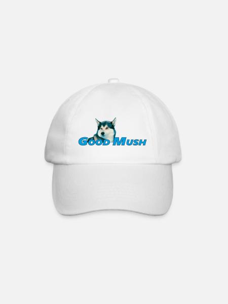 GOOD MUSH - Baseballkappe - Weiß/Weiß