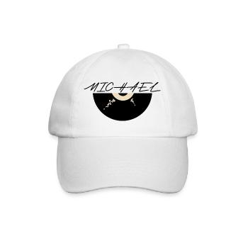 Michael - Baseballkappe - Weiß/Weiß - Vorne