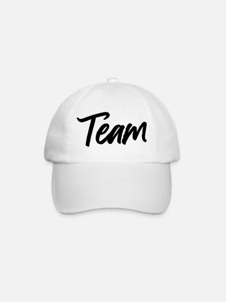 Team - Baseballkappe - Weiß/Weiß